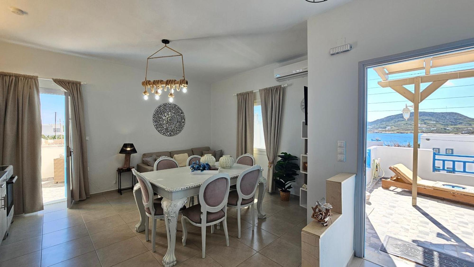 Harmony Villa Milos Pollonia Extérieur photo